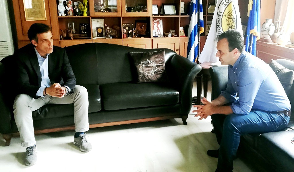 Στο Δημαρχείο Τρικκαίων ο πρόεδρος του ΕΟΔΥ