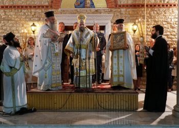 Πανηγυρική Ιερά Αγρυπνία για την Απόδοση της Εορτής του Πάσχα στην πόλη των Τρικάλων