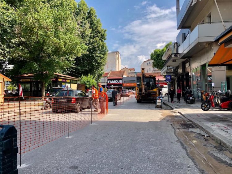Ξεκίνησαν τα έργα ανάπλασης της λαϊκής αγοράς