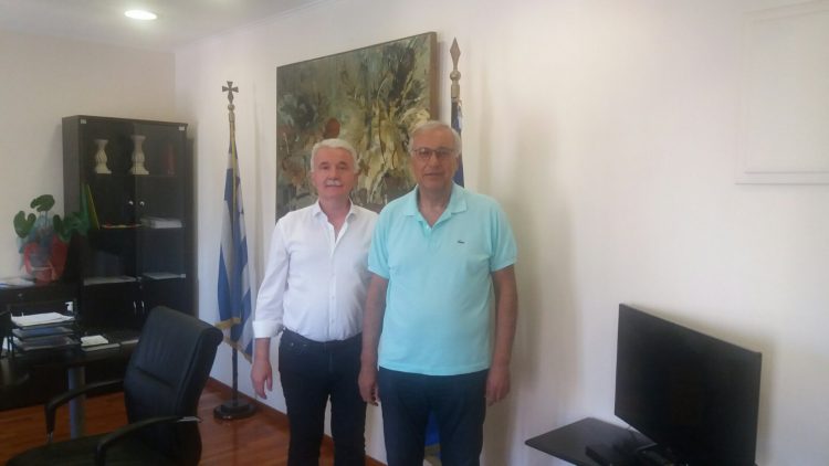 Συναντήσεις του Δημάρχου Μετεώρων σε Υπουργείο Εσωτερικών και Πολιτισμού