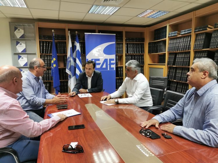 Συνάντηση του Προέδρου της ΚΕΔΕ με τον Πρόεδρο της ΠΟΠ-ΟΤΑ