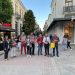 Παρέμβαση με ενημέρωση του ΣΥΡΙΖΑ στο κέντρο των Τρικάλων