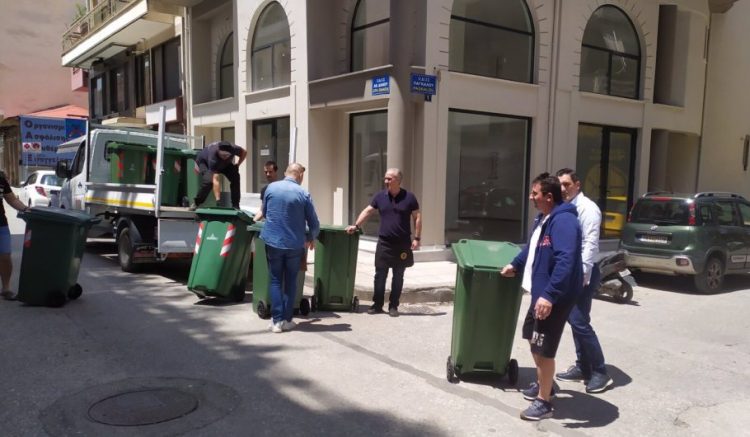 Με ραντεβού και ατομικό κάδο η αποκομιδή απορριμμάτων στα «μανάβικα»