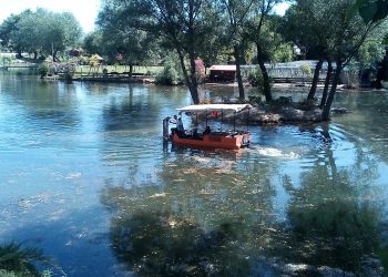 Ομορφαίνει κι αναδεικνύεται η λίμνη Γκιτζή