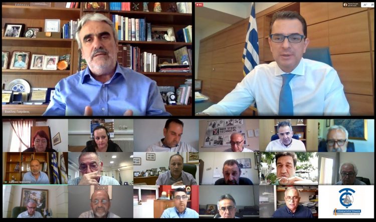 Tηλεδιάσκεψη για την πρωτογενή παραγωγή διοργάνωσε το Επιμελητήριο Τρικάλων