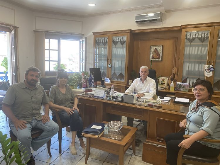 Συνάντηση του Δημάρχου Μετεώρων με στελέχη της υπηρεσίας Νεοτέρων Μνημείων