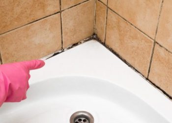 Πώς βγαίνει η μούχλα από τα δύσκολα σημεία στο μπάνιο