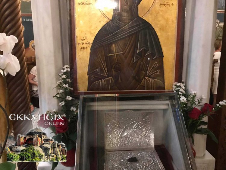 Αγία Μαρίνα : Πλήθη λαού προσκυνούν την θαυματουργή προστάτιδα των παιδιών-ΒΙΝΤΕΟ,ΦΩΤΟ