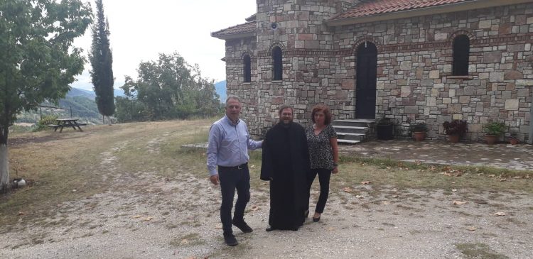 Βελτίωση δρόμου προς  Ιερά Μονή Μεγαλομάρτυρος Αγίου Προκοπίου