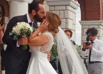 Το ομορφότερο κεφάλαιο της ζωής τους άνοιξαν ο Απόστολος Πρεμέτης και η Δήμητρα Μπαλάνη