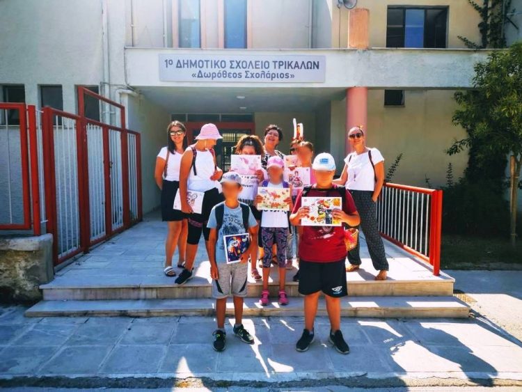 «Η φύση το Καλοκαίρι» από το ΚΔΑΠ «Φρούριο» του Δ. Τρικκαίων