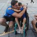 Συγκινητικές στιγμές κατά την υποδοχή του αθλητή ποδηλασίας Άγγελου Κριτσιώτη στα Τρίκαλα από τη Φλόγα