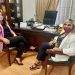 Επίσκεψη της βουλευτού Κατερίνας Παπακώστα στη νέα Διευθύντρια της Δ.Δ.Ε Τρικάλων