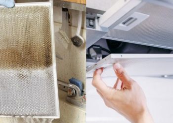 Καθαρίστε τον απορροφητήρα από λίπη και βρωμιές σε 4 απλά βήματα και κάντε τα φίλτρα να λάμπουν σαν καινούργια