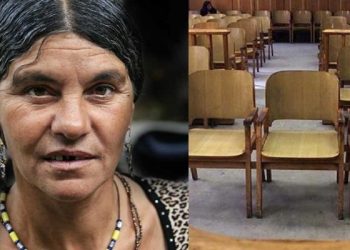 Η συζήτηση Λαρισαίου δικηγόρου με μάνα Ρομά κατηγορούμενου που κάνει θραύση
