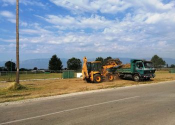 Έργα διαμόρφωσης στο αθλητικό πάρκο Σωτήρας
