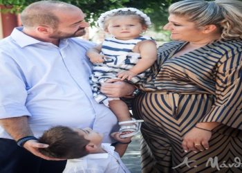 Η υπέροχη βάφτιση της μικρής Χριστίνας
