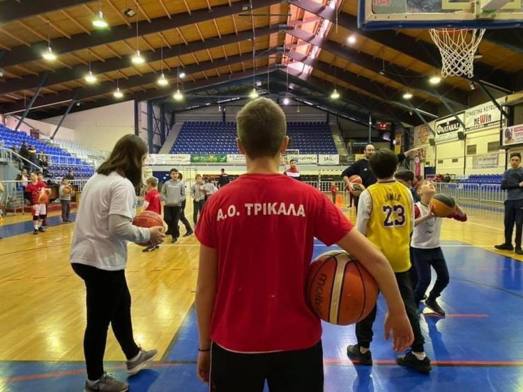 Έναρξη Προπονήσεων Ακαδημίας Μπάσκετ Α Ο Τρίκαλα