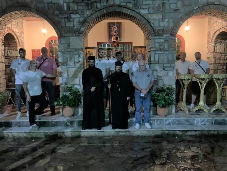 Επίσκεψη στο Μοναστήρι του Αγίου Προκοπίου οι Δαναοί