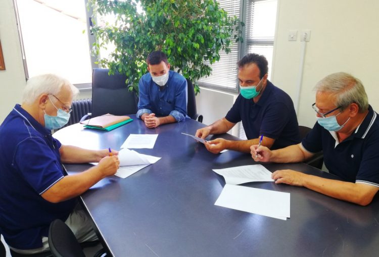 Αποχέτευση στην περιοχή Εργοστασίου Γάλακτος-Υπογράφτηκε η σύμβαση του έργου