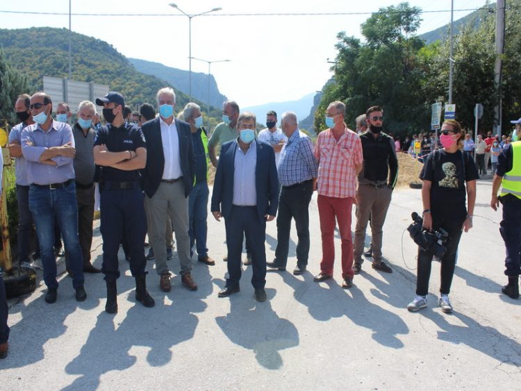 Συμπαράσταση Δήμου Πύλης στον Δήμο Μουζακίου κατά την επίσκεψη Μητσοτάκη