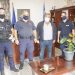 Eπίσκεψη ανδρών της ΚΑΜ στον Δήμαρχο Πύλης