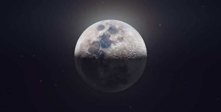 Φωτογραφία του φεγγαριού 85 megapixel δείχνε με λεπτομέρεια τους κρατήρες του