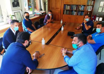 Στον Δήμαρχο Τρικκαίων ο πρόεδρος της ΠΟΕ ΟΤΑ με φόντο τη συνεργασία για την πανδημία