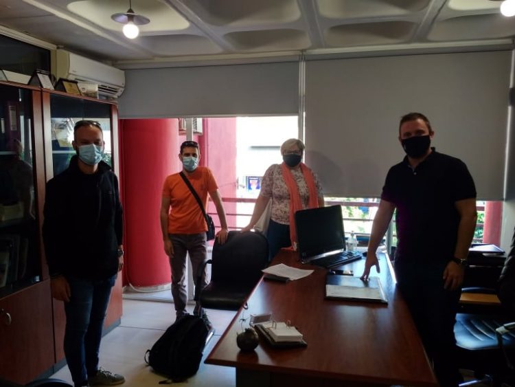 Συνάντηση του Πανελληνίου Συλλόγου Μουσικών (παράρτημα Τρικάλων) με τον αντιδήμαρχο Πολιτισμού