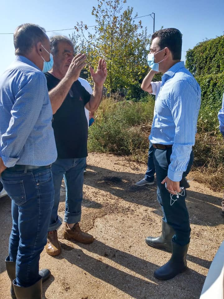 Σκρέκας: Μάχη με το χρόνο για τη γρήγορη αποζημίωση των αγροτών