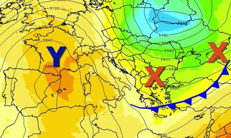 Ερχεται κακοκαιρία! Προειδοποίηση για υδροστρόβιλους, πλημμύρες και ψυχρή εισβολή