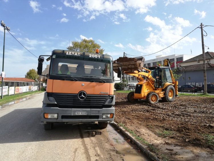Δεύτερη φάση έργων για τα όμβρια της Μπάρας