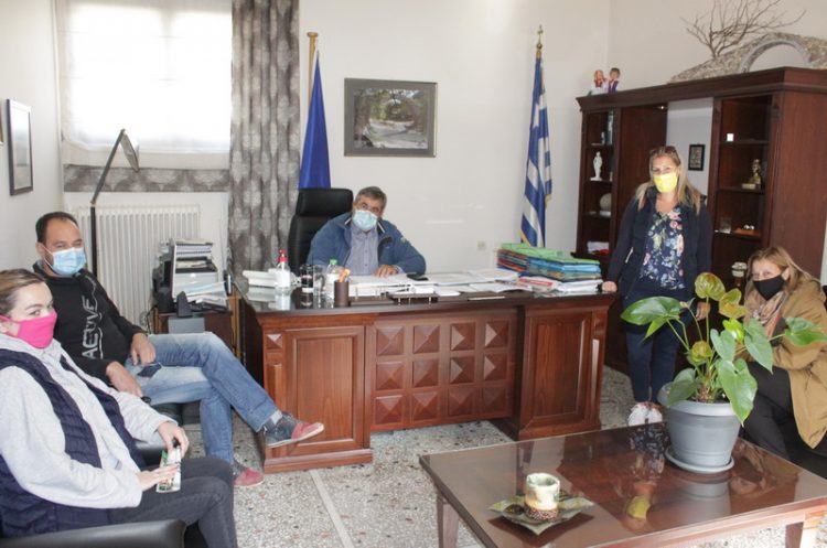 Επίσκεψη συλλόγου γονέων στο Δημαρχείο Πύλης