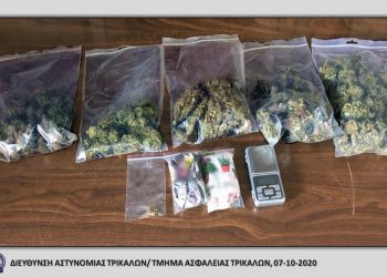 Σύλληψη για ναρκωτικά στα Τρίκαλα