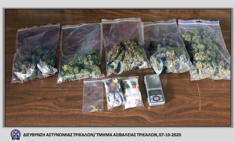 Σύλληψη για ναρκωτικά στα Τρίκαλα