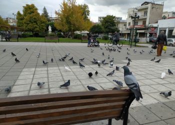 Εικόνες από τα Τρίκαλα της… καραντίνας (φωτό)