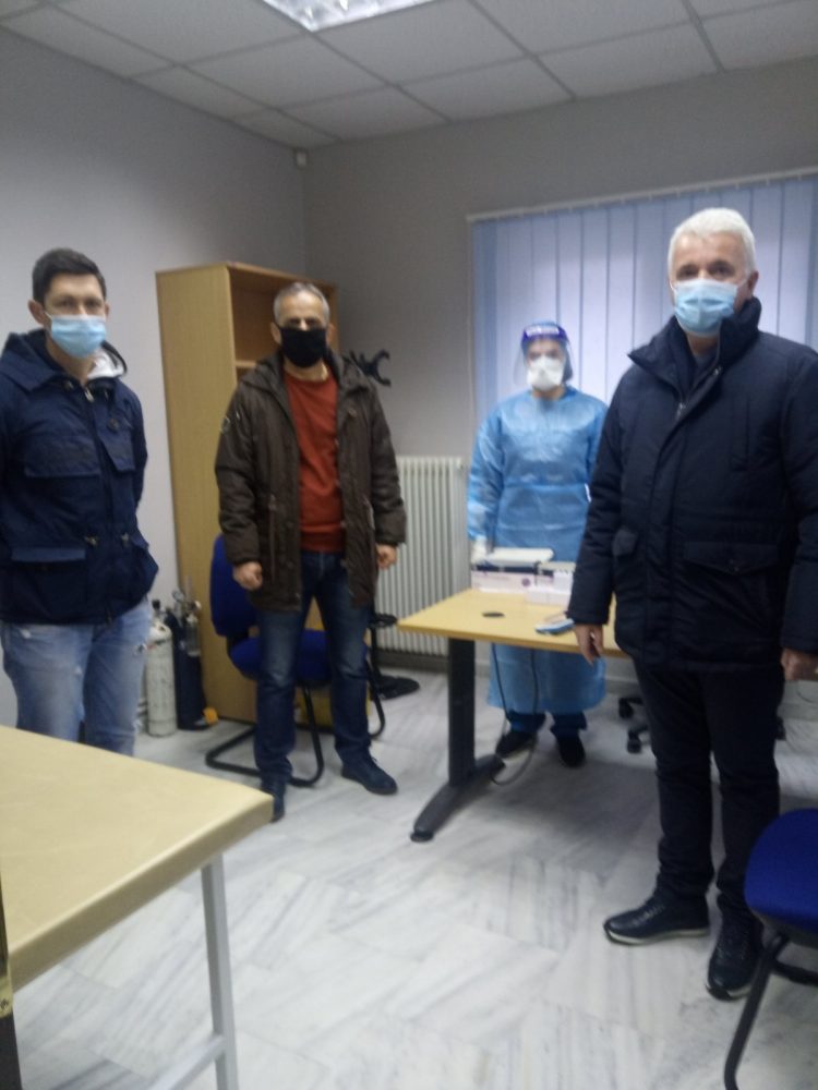 Αρνητικά τα 61 Rapid test που πραγματοποιήθηκαν στη Βασιλική