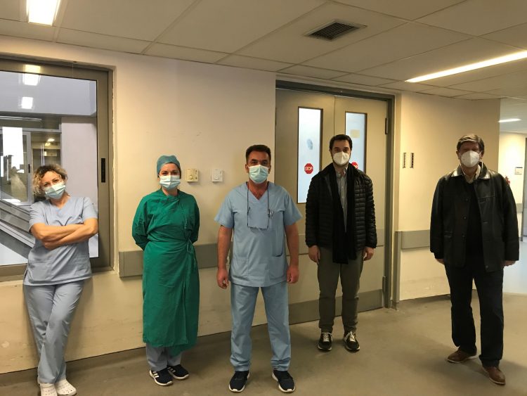 Επίσκεψη Υποδιοικητή 5ης υγειονομικής περιφέρειας στο Νοσοκομείο Τρικάλων