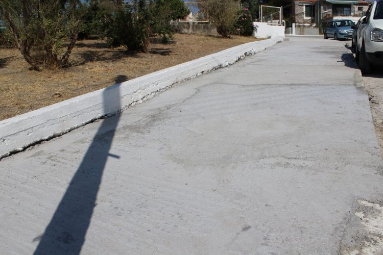 Έργα οδοποιίας σε Λιόπρασο-Λαγκαδιά-Ξυλοπάροικο