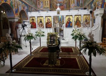 Με αυξημένα μέτρα η εξόδιος ακολουθία του Γέροντος Μητροπολίτου πρ. Τρίκκης και Σταγών κυρού ΑΛΕΞΙΟΥ