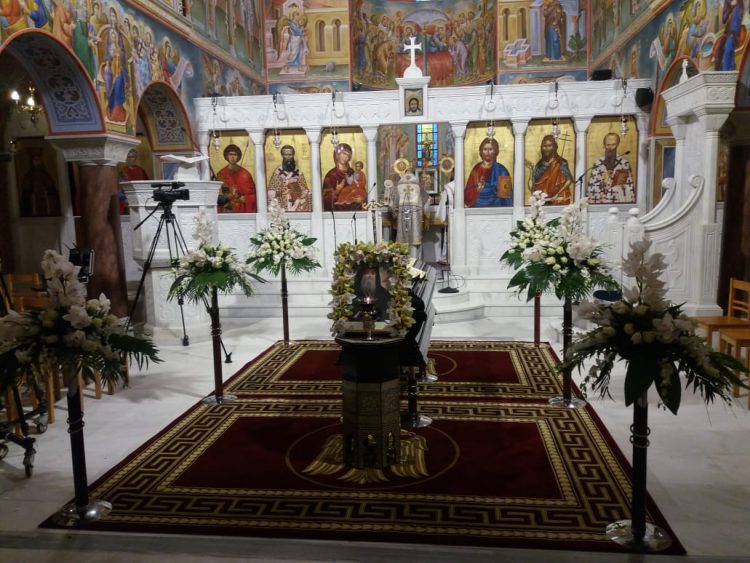 Με αυξημένα μέτρα η εξόδιος ακολουθία του Γέροντος Μητροπολίτου πρ. Τρίκκης και Σταγών κυρού ΑΛΕΞΙΟΥ