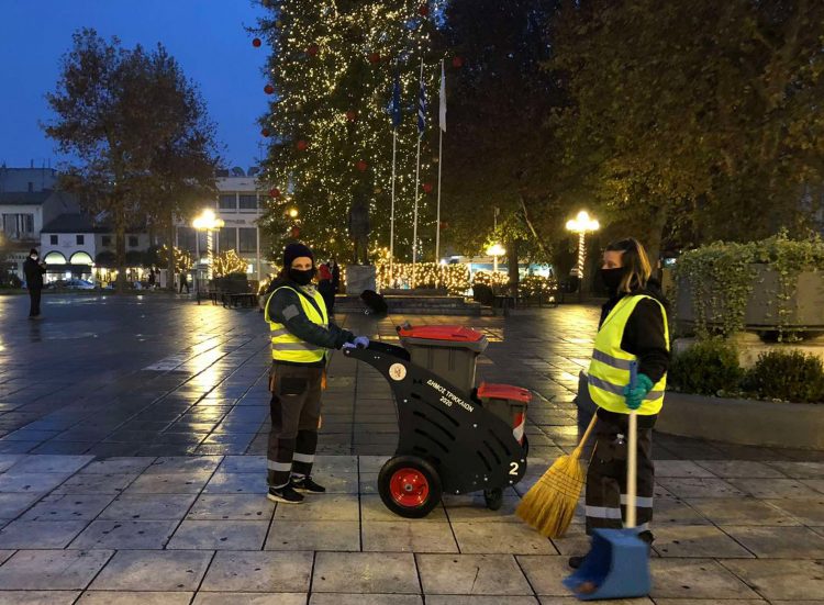 Νέες χειράμαξες για πιο καθαρή πόλη