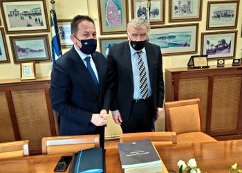 Συνάντηση του Προέδρου της Περιφερειακής Ένωσης Θεσσαλίας με τον νέο αναπληρωτή Υπουργό Εσωτερικών