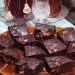 Brownies με καρύδια και κομμάτια σοκολάτας