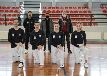 Επίσκεψη Θωμαίδη, Φυσεντζίδη στην προετοιμασία της Προολυμπιακής ομάδας-Η Τρικαλινή Φανή Τζέλη του ΣΟΑΤ ανάμεσα στους 4 που προετοιμάζονται σκληρά για το Τόκιο