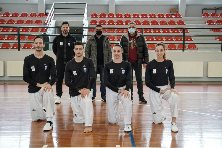 Επίσκεψη Θωμαίδη, Φυσεντζίδη στην προετοιμασία της Προολυμπιακής ομάδας-Η Τρικαλινή Φανή Τζέλη του ΣΟΑΤ ανάμεσα στους 4 που προετοιμάζονται σκληρά για το Τόκιο