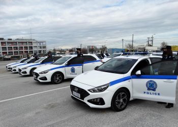 68 νέα αυτοκίνητα στο στόλο των αστυνομικών υπηρεσιών της Περιφέρειας Θεσσαλίας