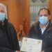 Τίτλος μέλους  απενεμήθη στον  Δήμαρχο Μετεώρων  Θοδωρή Αλέκο  και  στον Αντιδήμαρχο Δημήτρη  Λύπα