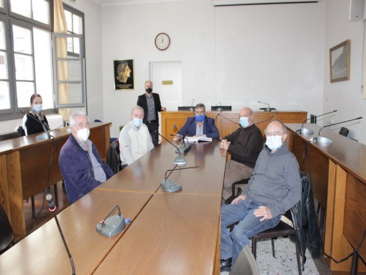 Συνάντηση Μαράβα με sτελέχη της Ν.Ε. του ΣΥΡΙΖΑ Τρικάλων