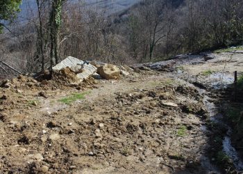 Κατολισθητικά φαινόμενα στην θέση «ΔΗΜΗΤΡΑΚΑΙΝΑ» στο Ροπωτό